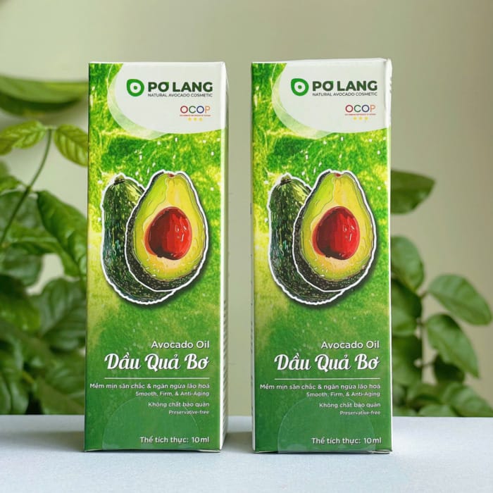 Dầu quả bơ dưỡng da Pơ Lang